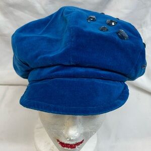 NEW!!! Claire’s Blue Embellished ladies/men Cap osfm